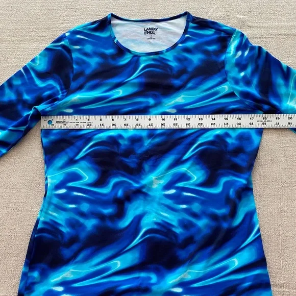 Land's End Long Sleeve Swim/Athletic Top - Size S - Picture 4 of 9